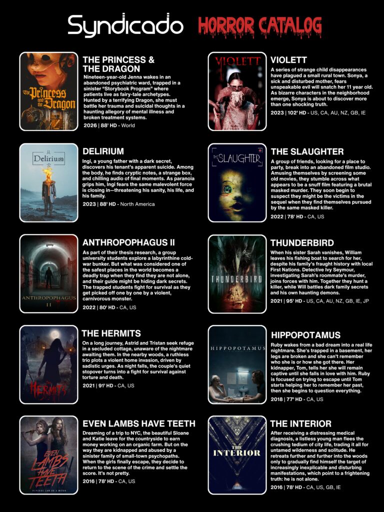 Horror Catalog
