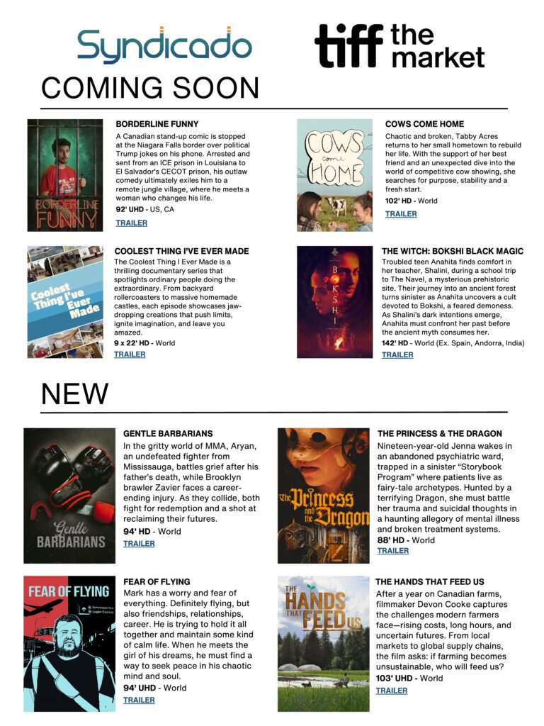 Syndicado Catalog – TIFF 2026