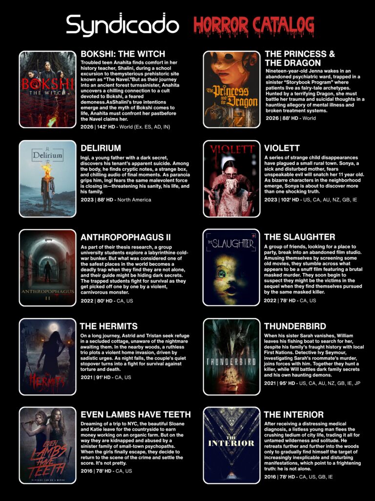 Horror Catalog